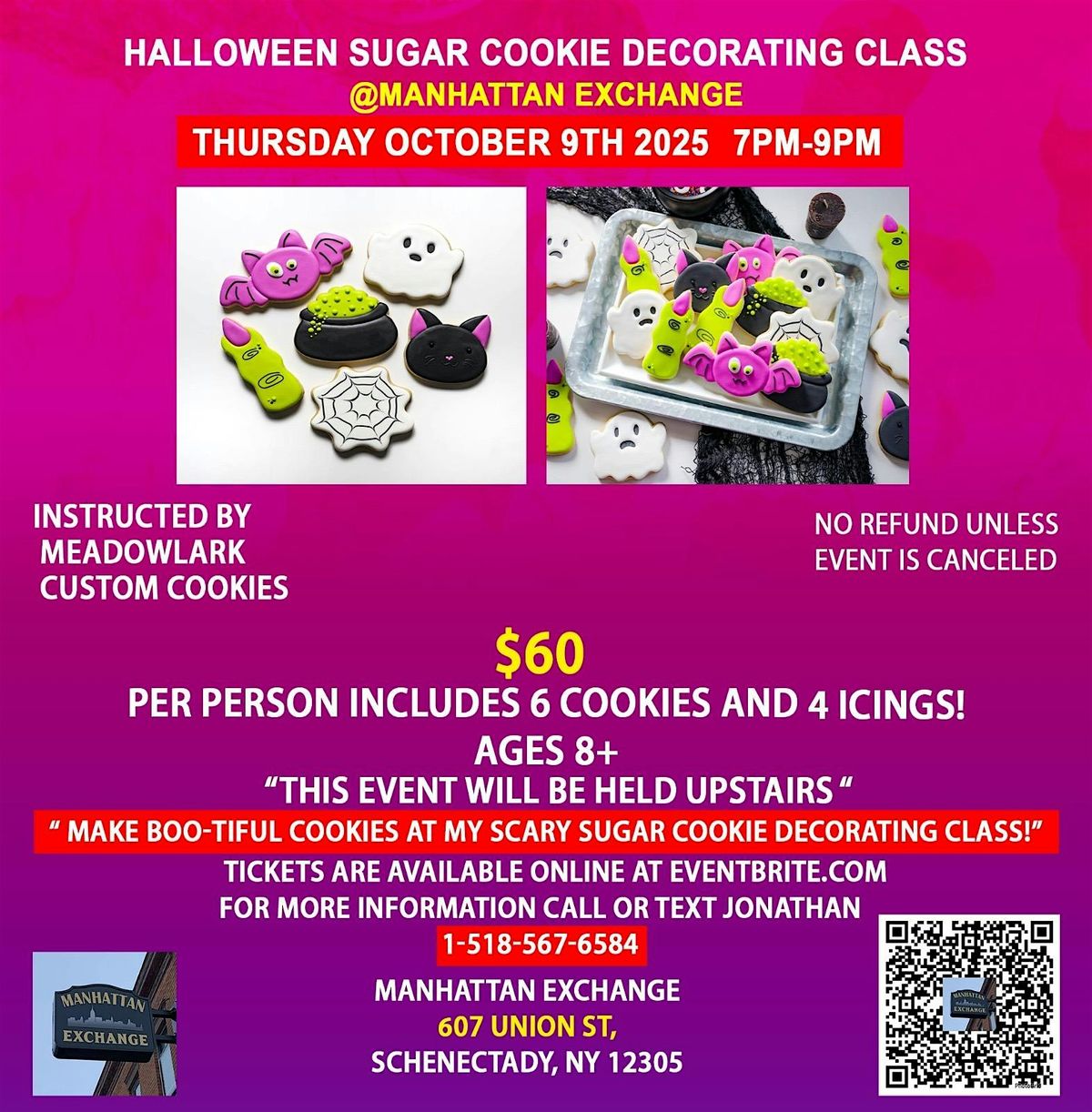 Halloween Sugar Cookie Decorating Class