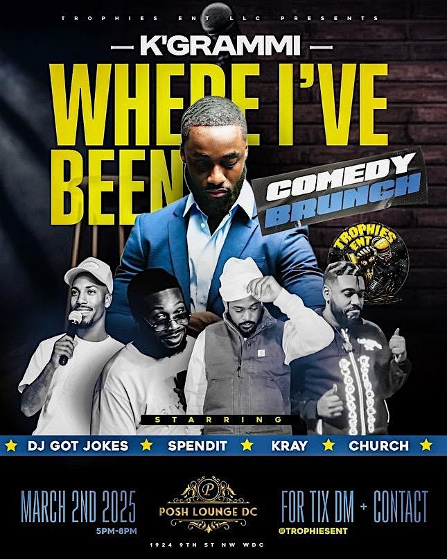 Where I\u2019ve Been Comedy Brunch