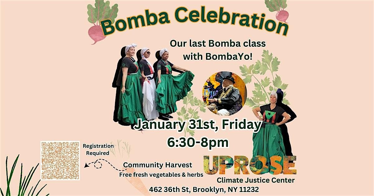 Bomba Celebration and Community Hydroponics Harvest