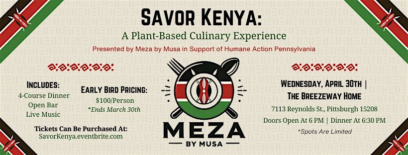 Savor Kenya: A Plant-Based Culinary Experience