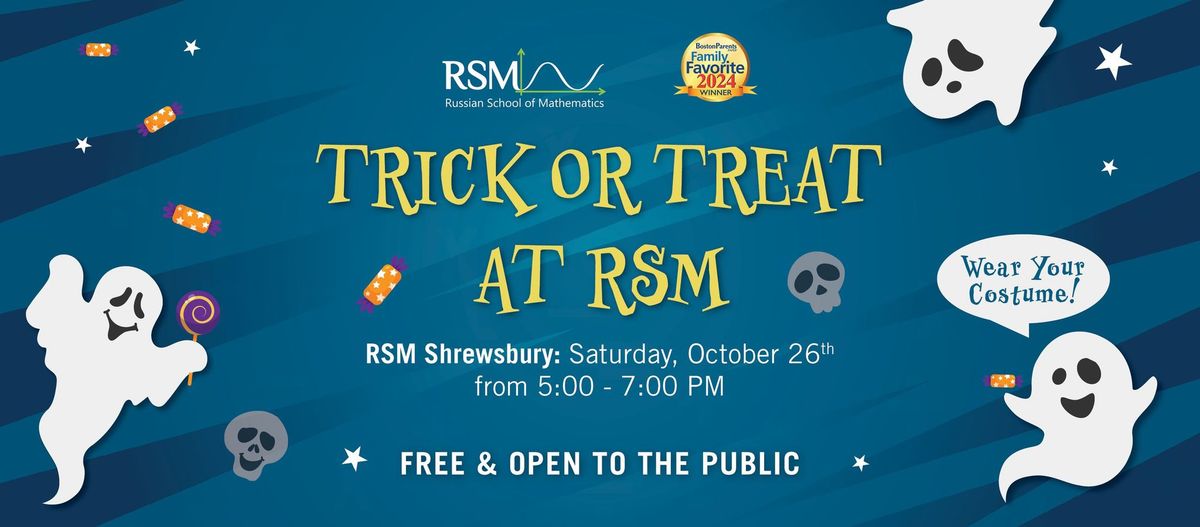 Trick Or Treat At RSM Shrewsbury