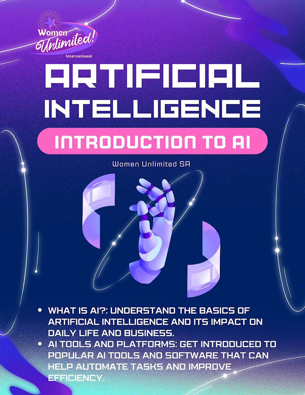 Introduction to Artificial Intelligence Workshop