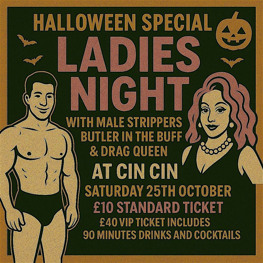 Spooktacular Ladies Night - Drag, Butlers & DJ!