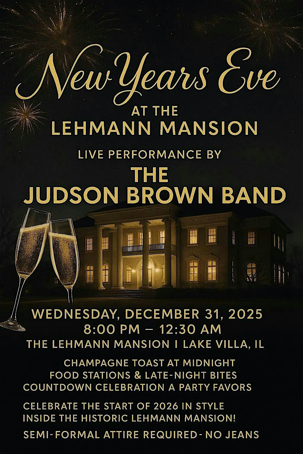 New Years Eve At the Mansion