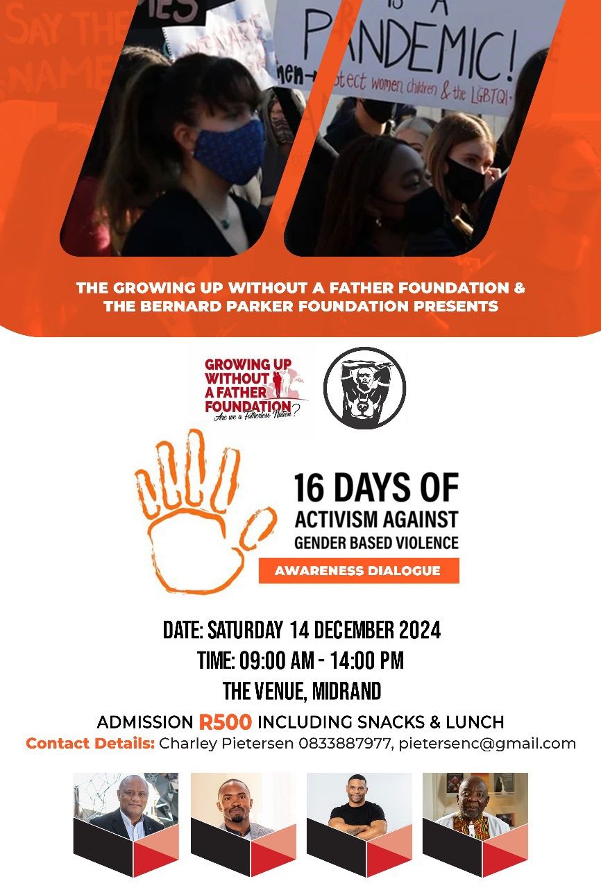 16 DAYS OF ACTIVISM AGAINST GENDER-BASED VIOLENCE AWARENESS DIALOGUE