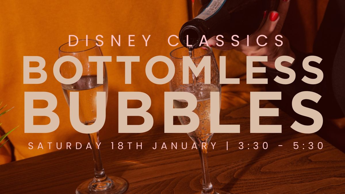 Disney Classics Bottomless Bubbles