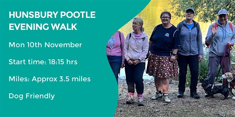 HUNSBURY POOTLE EVENING WALK | 3.5 MILES | MODERATE | NORTHANTS