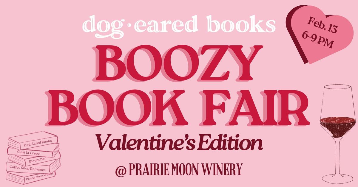 Valentine's Boozy Book Fair