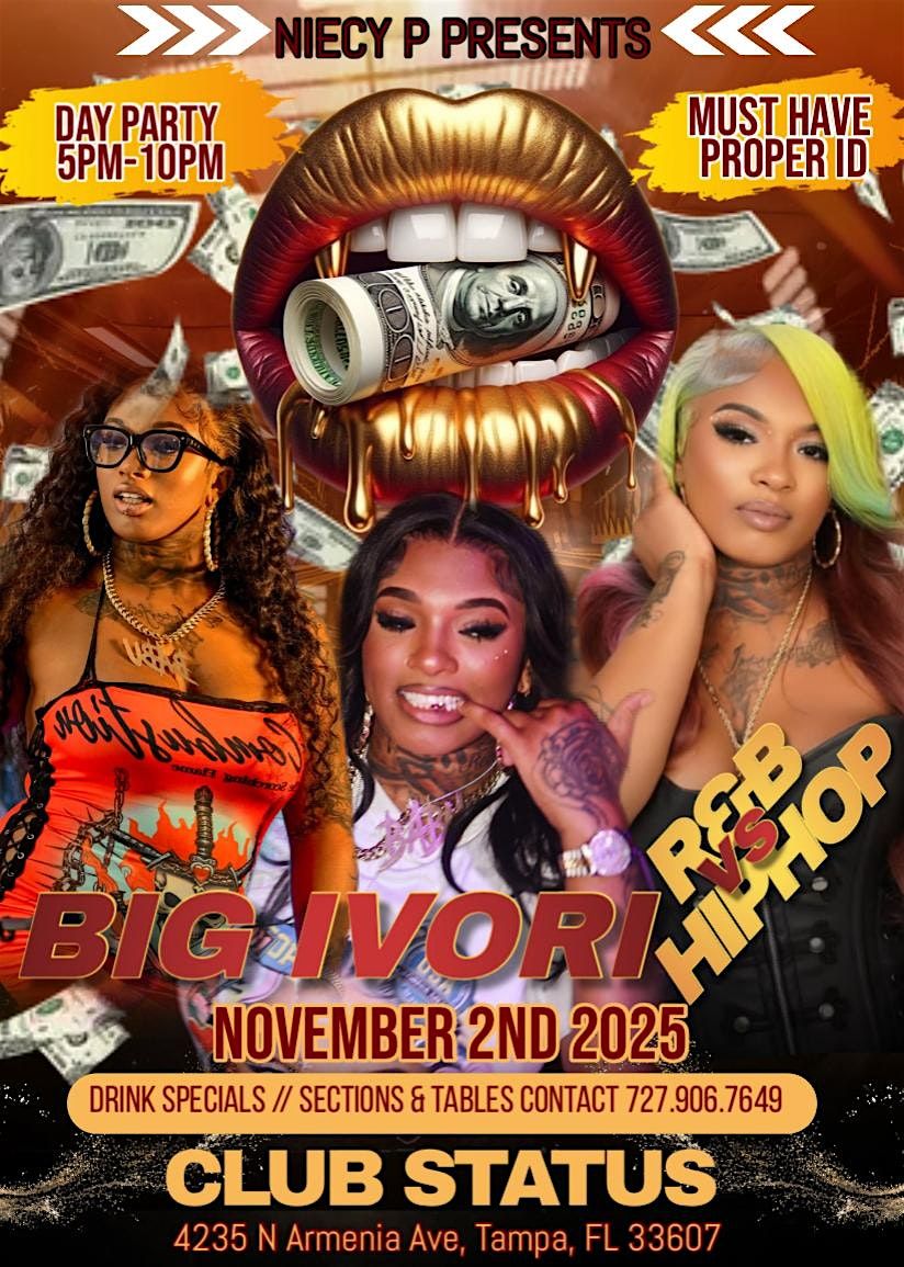 BIG IVORI FROM BADDIES DAY PARTY