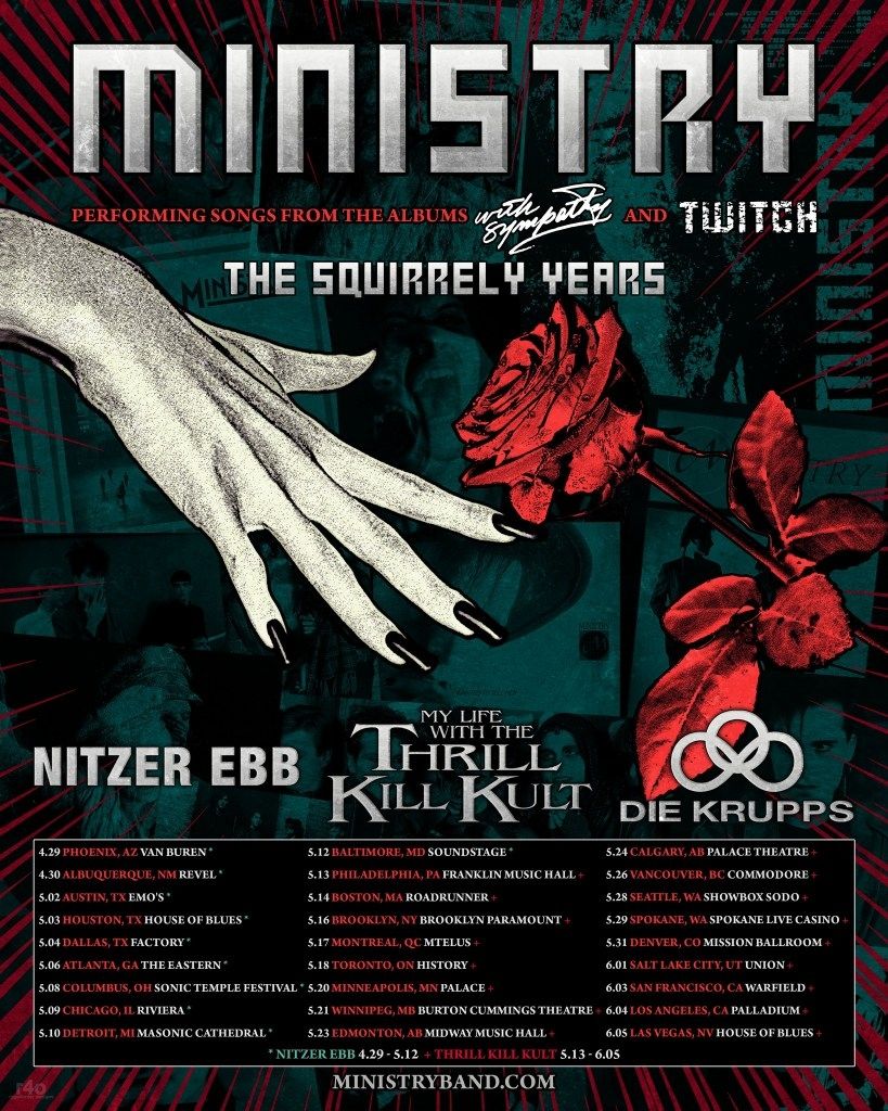 Ministry  Die Krupps & My Life With The Thrill K*ll Kult