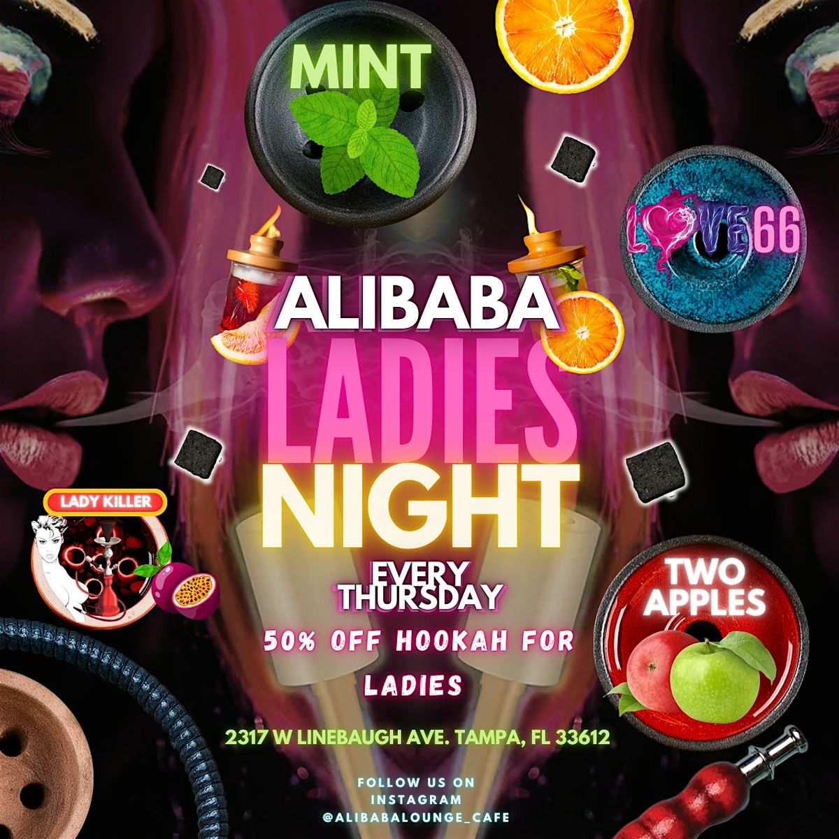 Alibaba Lounge Ladies Night Thursdays