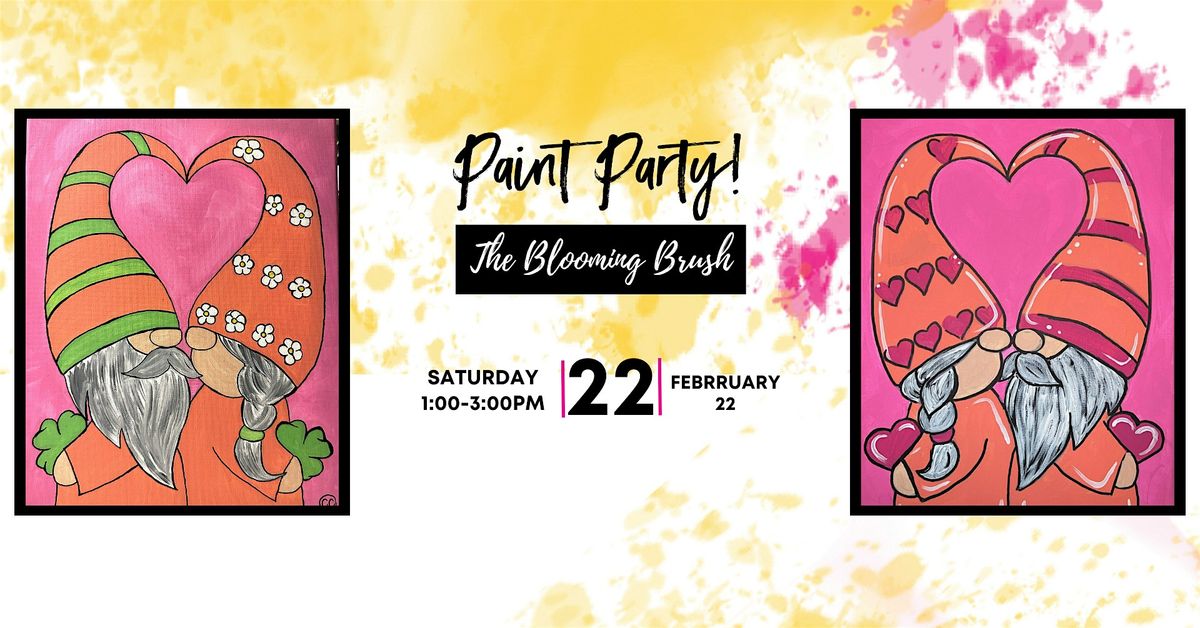 Kissing Gnomes Paint Party