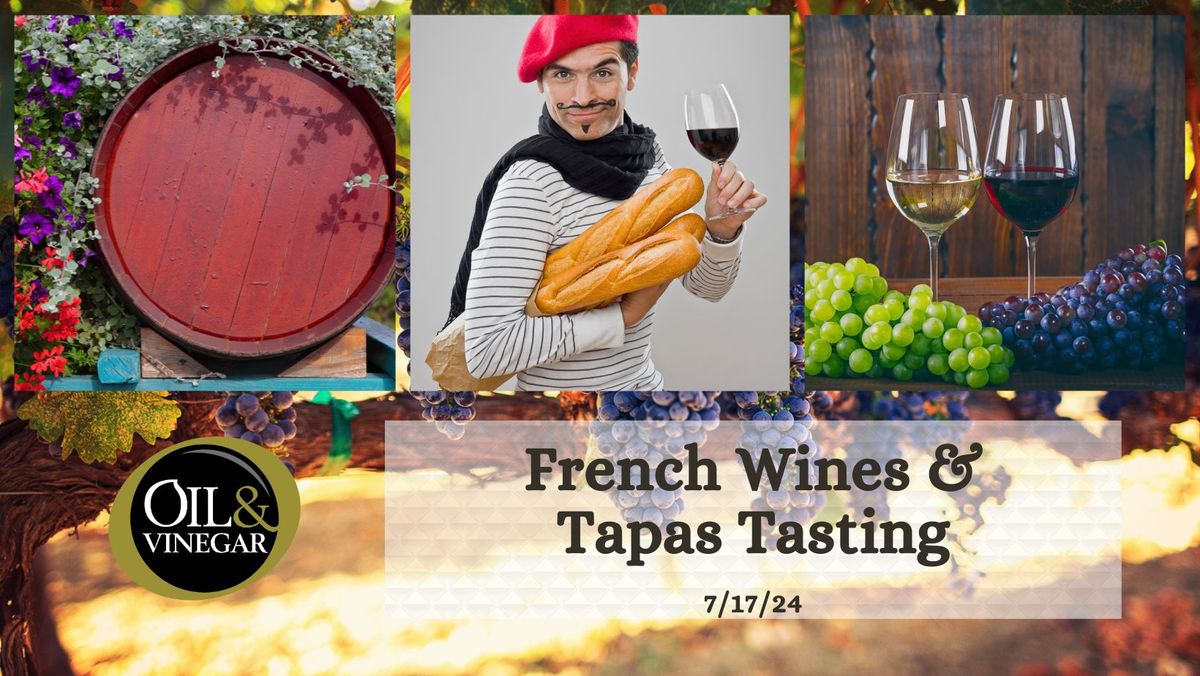 French Wines & Tapas Tasting