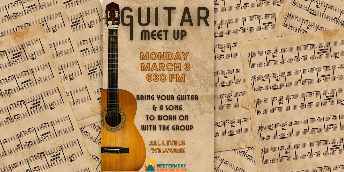 Guitar Meetup at Western Sky Bar & Taproom