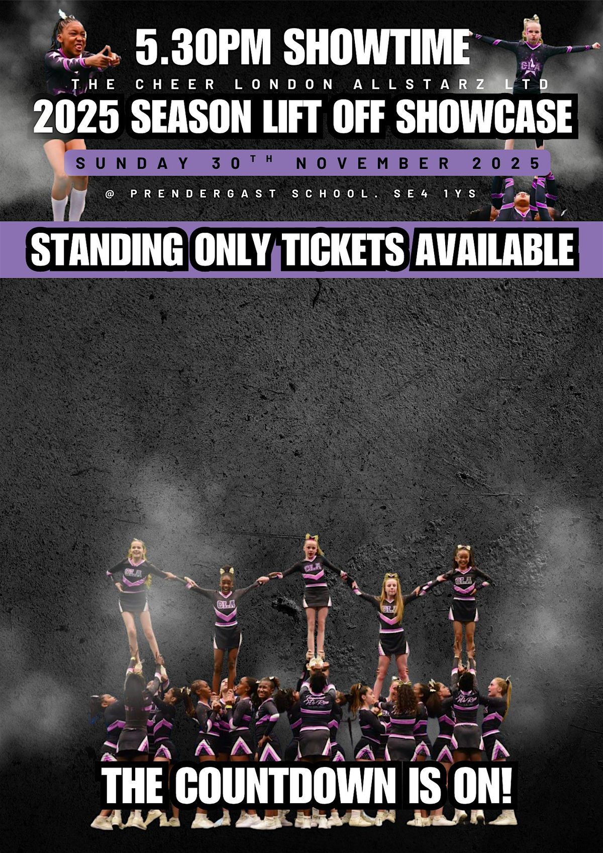 CLA SEASON LIFT OFF 2025 5.30pm Show (Standing Tickets)