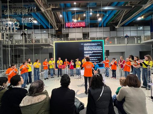 Concert classe orchestre et Saperlipop'est