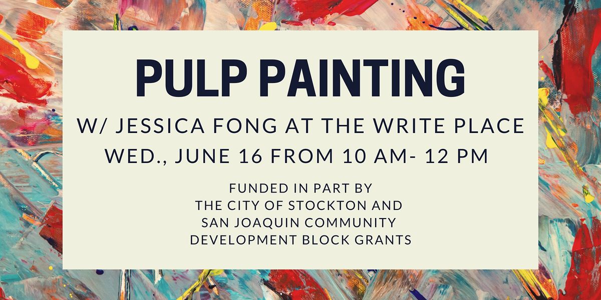 Pulp Painting Class