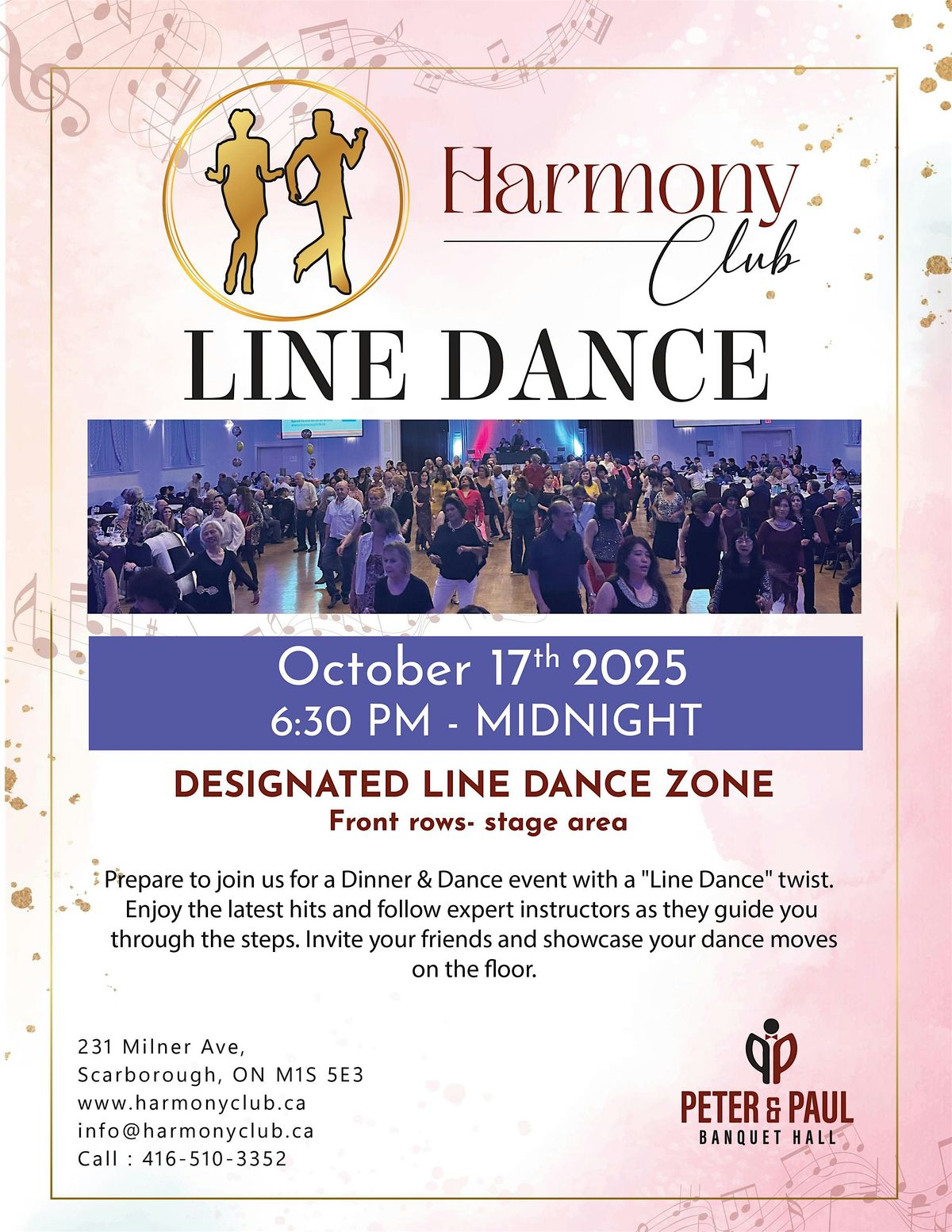Line Dance Night - October 17, 2025