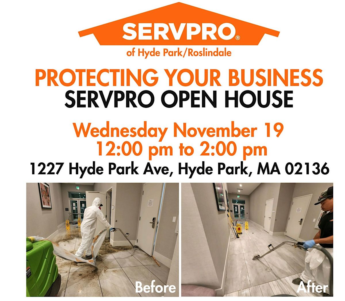 Protecting Your Business: SERVPRO Open House
