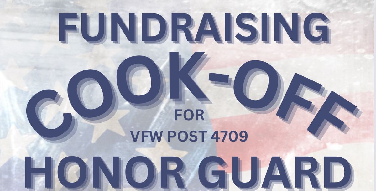 Honor Guard Fundraising Cook-Off