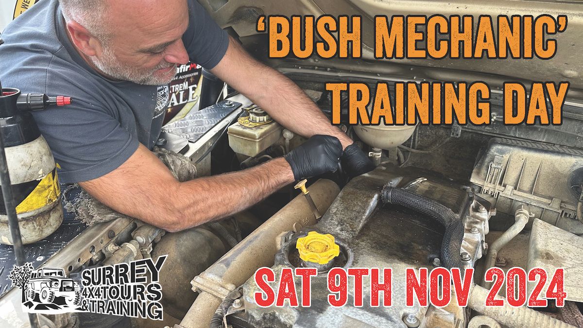 Bush Mechanic Training Day (Landrover)