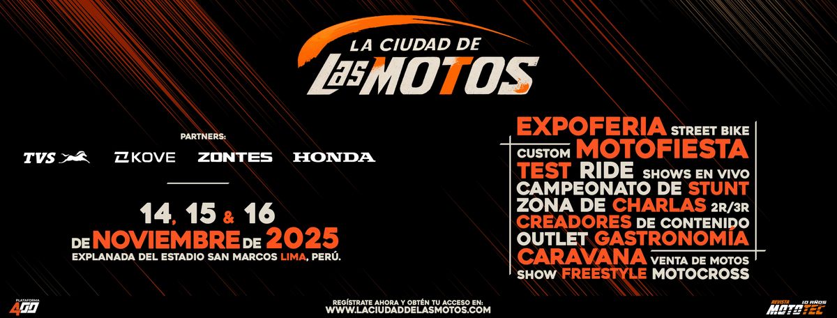 La Ciudad de las Motos 2025 - Lima