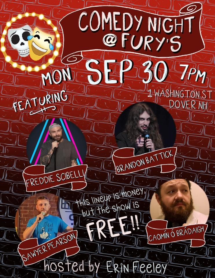 Comedy Night @ Fury\u2019s