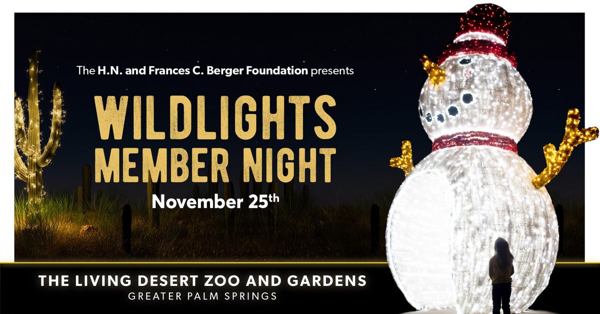 WildLights: Member Night