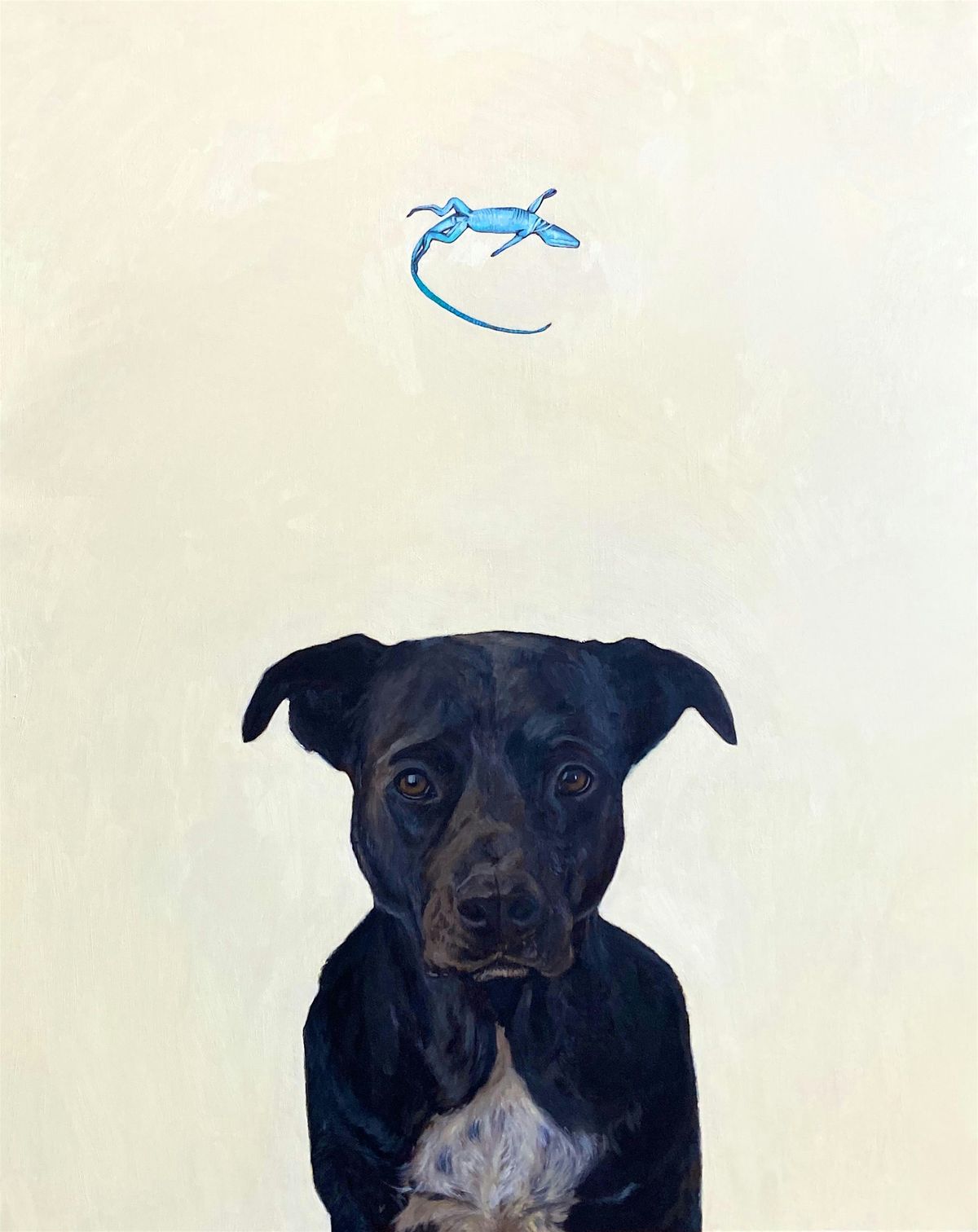 Large Scale Animal Portrait Painting