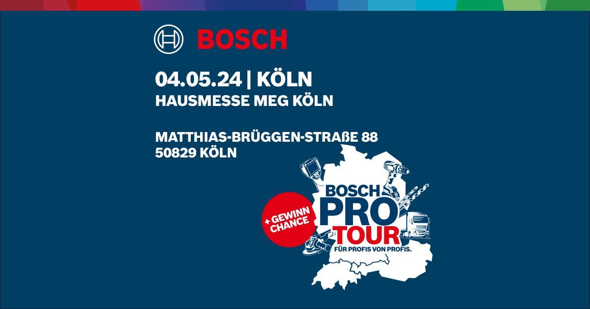 Bosch PRO Tour K\u00f6ln