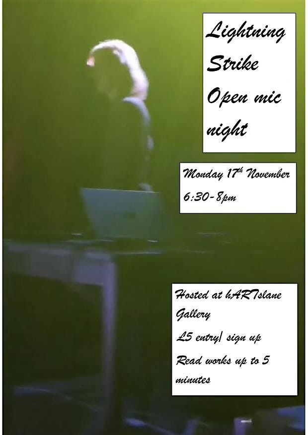 Lightning Strike Open mic night