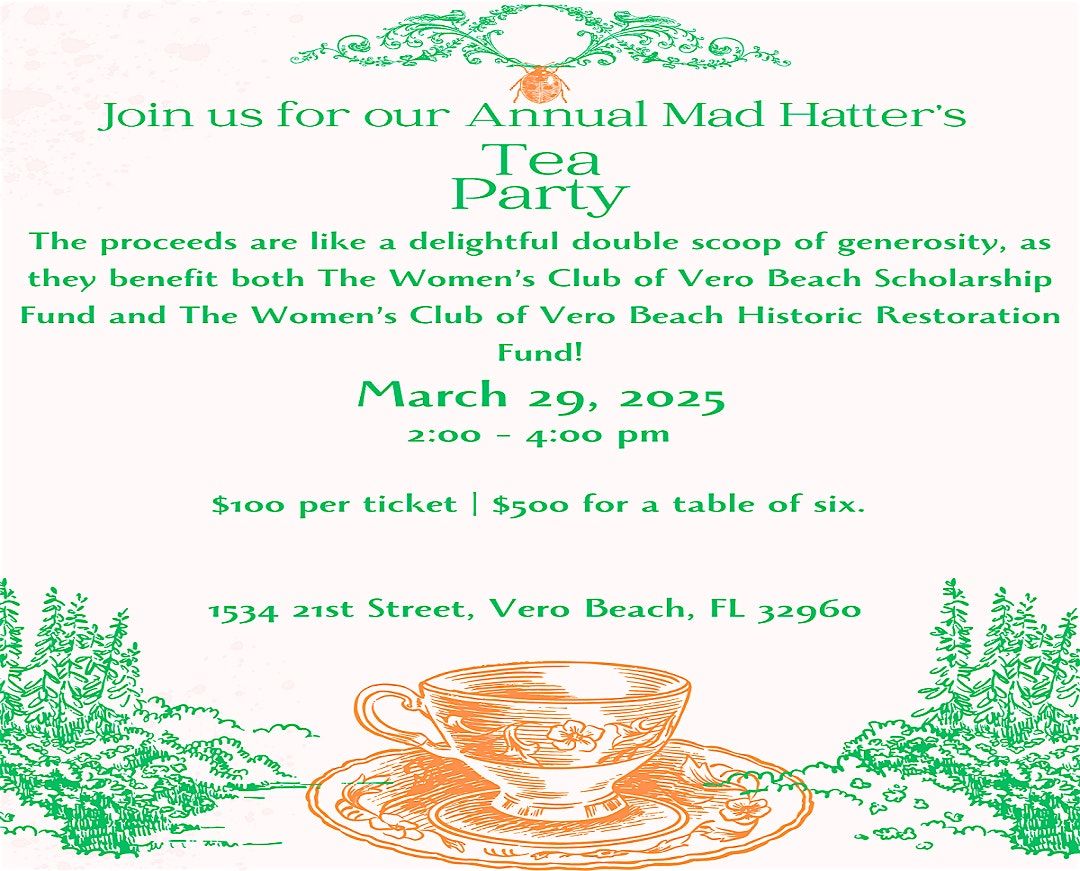 Annual Mad Hatter's Tea Party