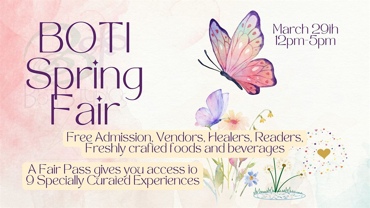 BOTI Spring Fair