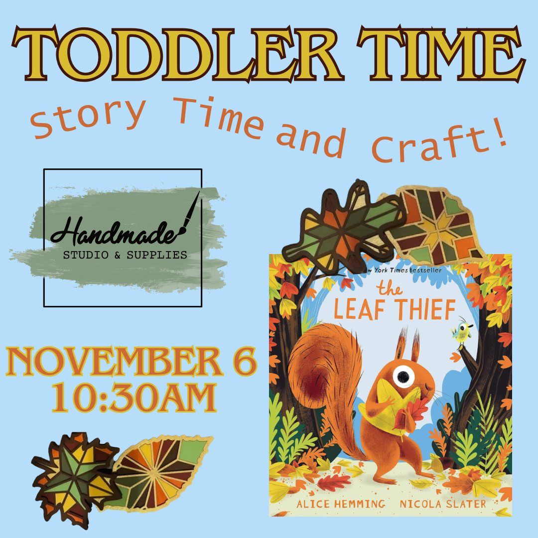 Toddler Time - Story and Craft