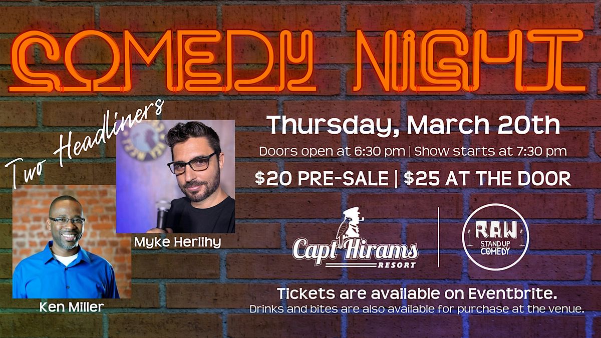 Comedy Night at Capt Hirams Resort