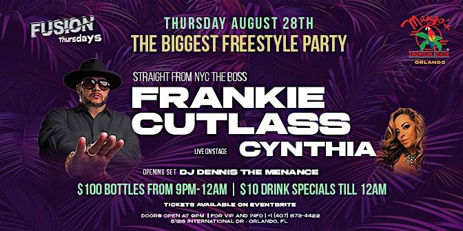 Hottest Labor Day Weekend Freestyle with Cynthia and DJ Frankie Cutlass