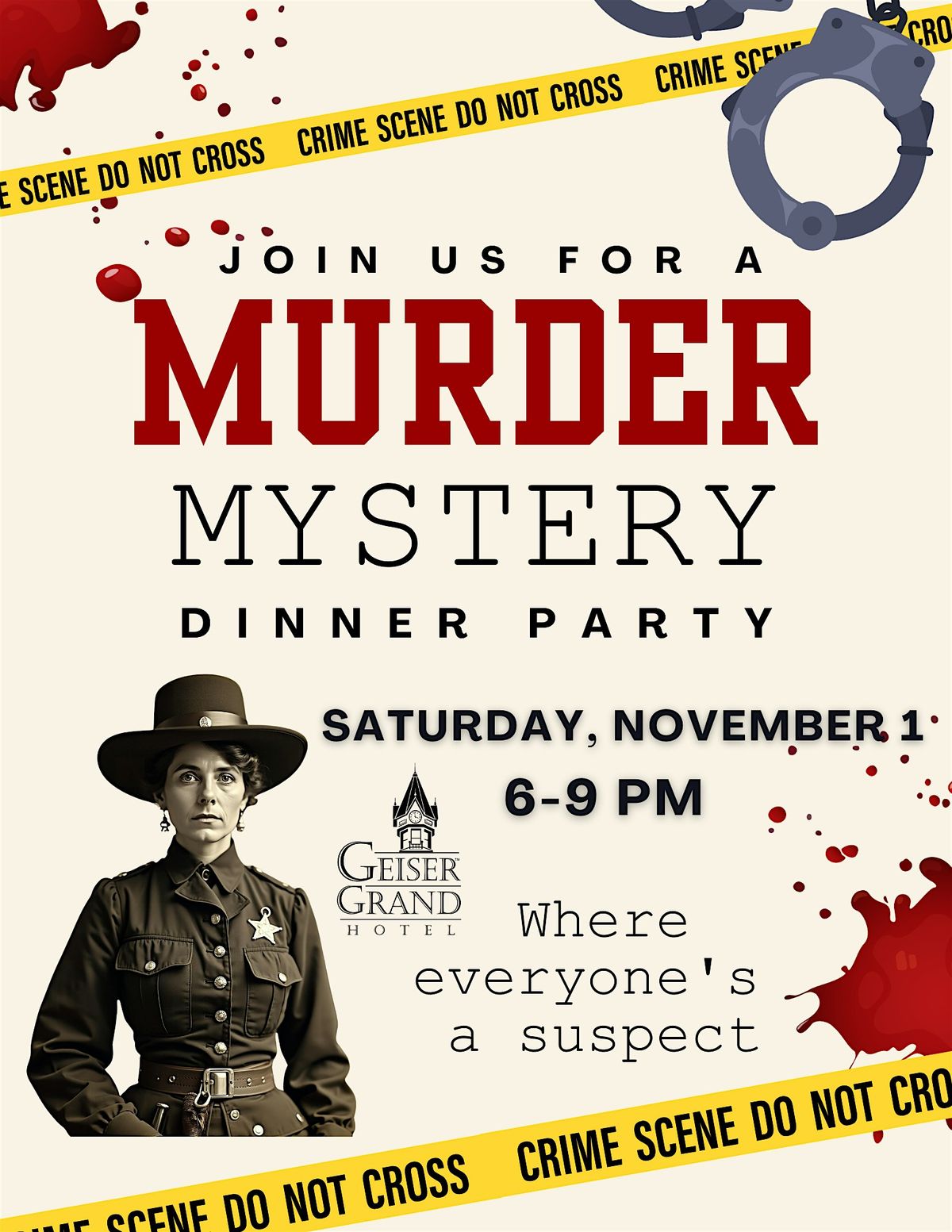 Haunted Hotel M**der Mystery Dinner