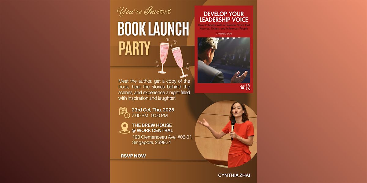 Develop Your Leadership Voice Book Launch Party