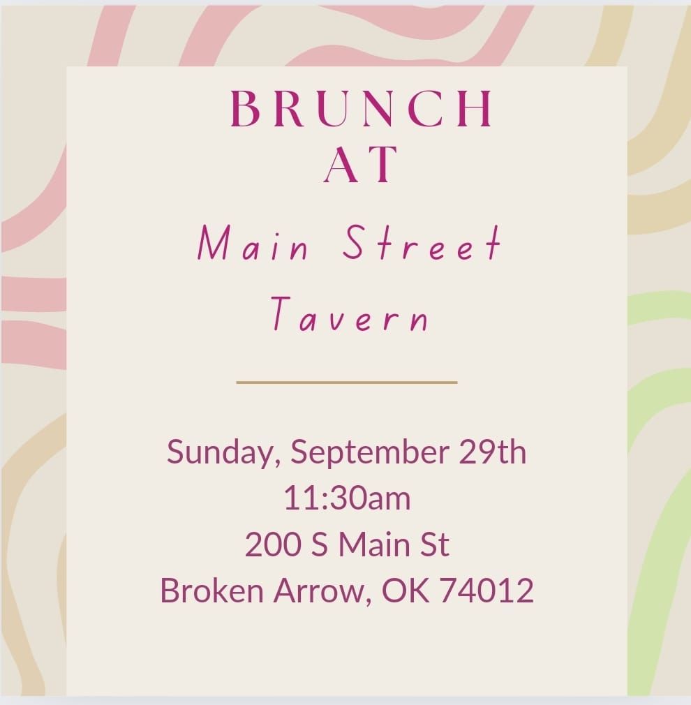 September Brunch - Main Street Tavern 