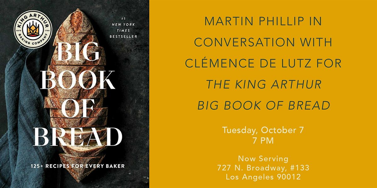 Martin Phillip in Conversation for The King Arthur Big Book of Bread