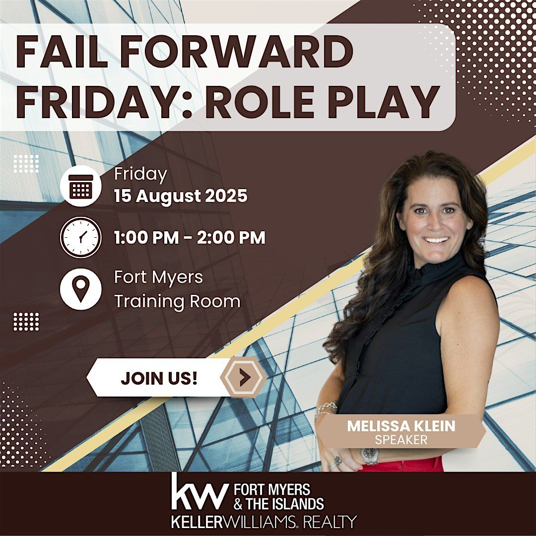 Fail Forward Friday: Role Play