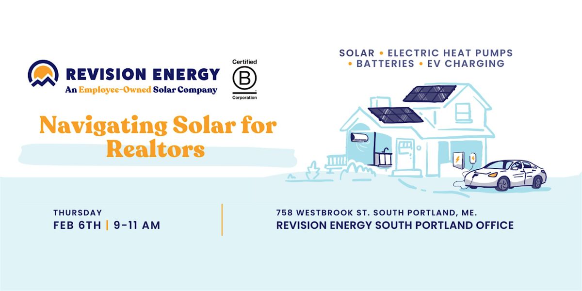 Navigating Solar For Realtors - 2 hr CE credit