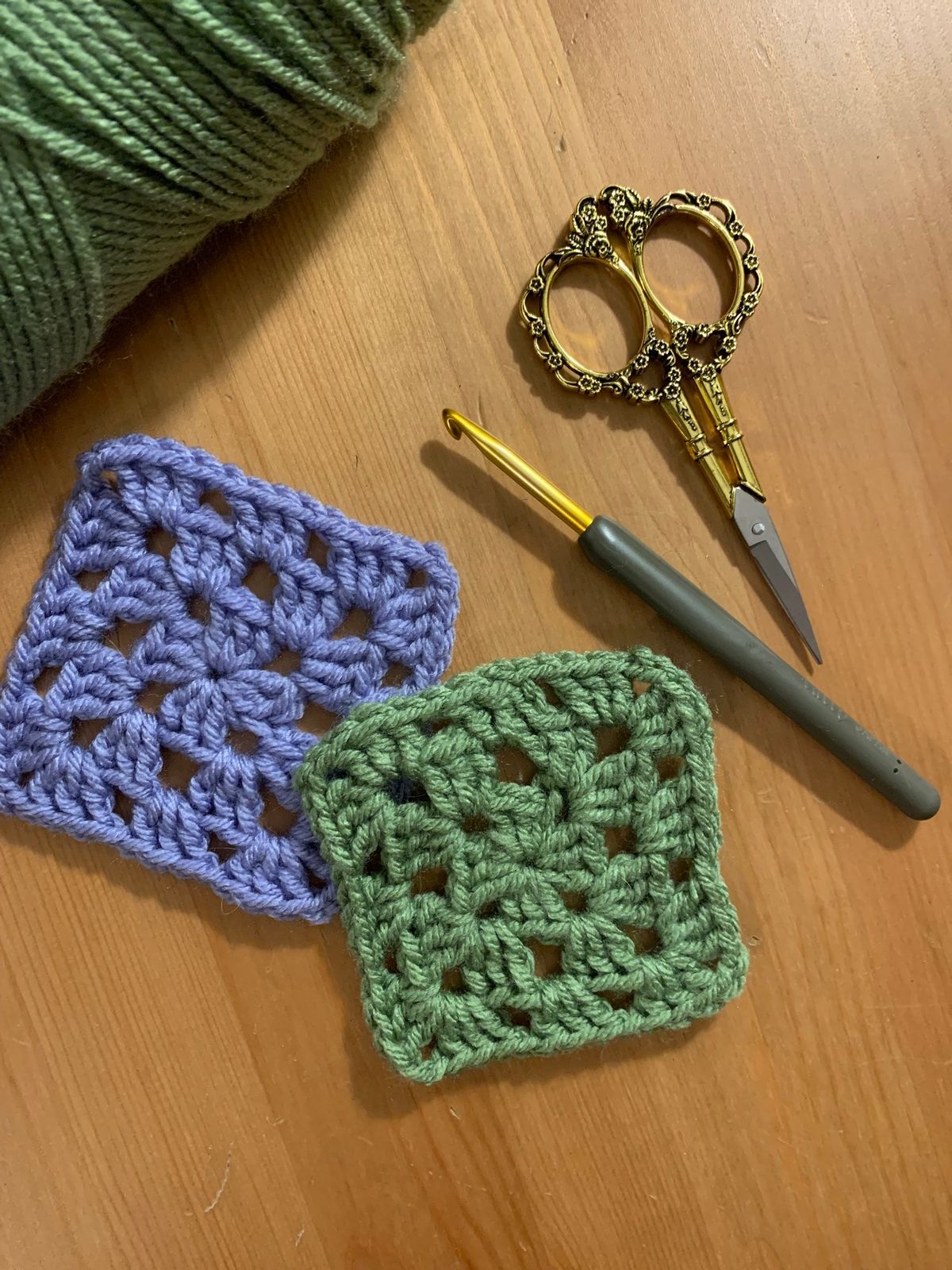 Crochet Granny Squares for beginners