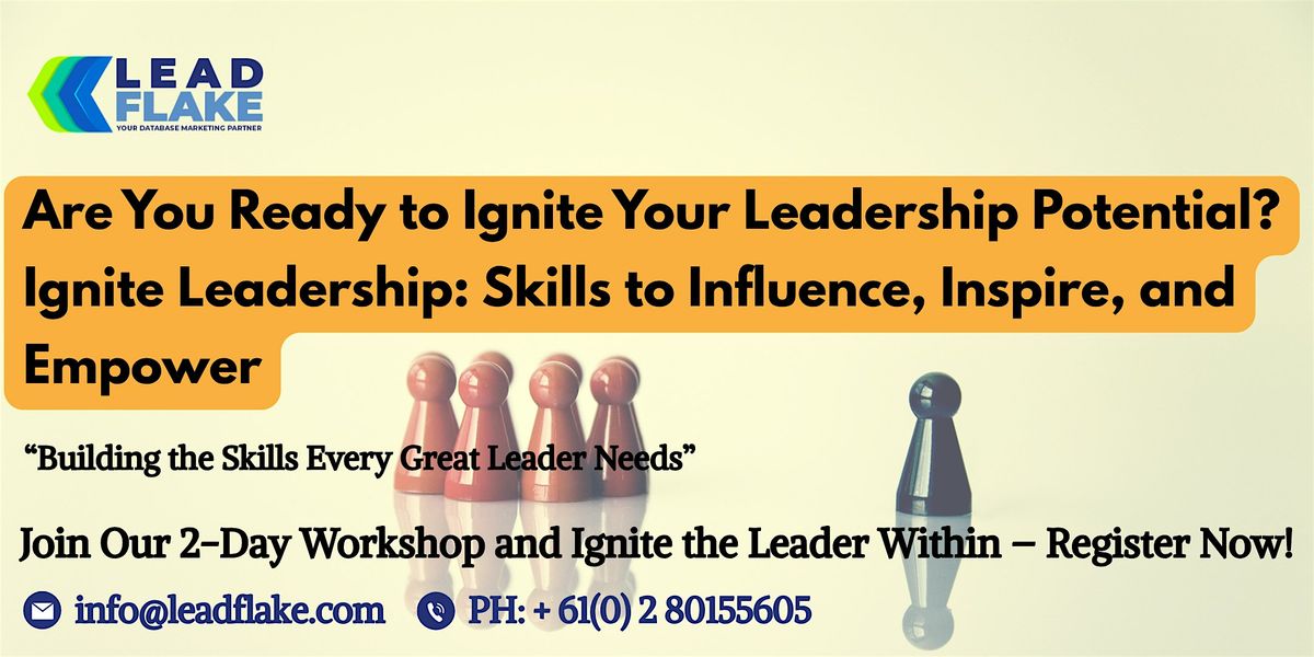 Essentials of Leadership Mastery Workshop in Dunedin