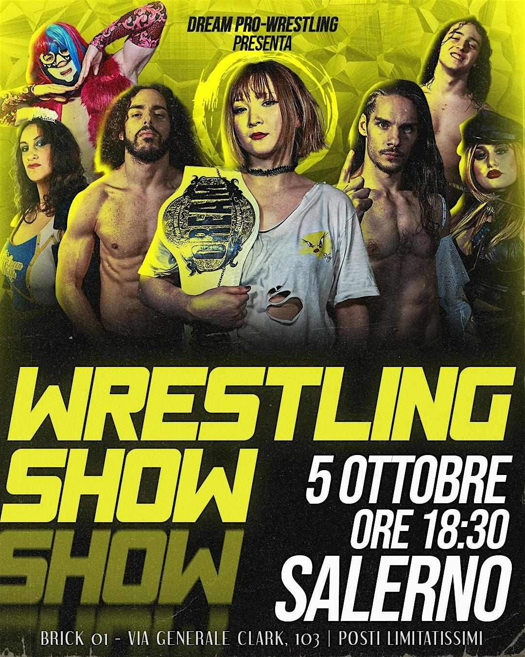 WRESTLING SHOW A SALERNO - VENY VIDI VICI