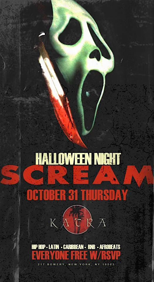 Halloween Night SCREAM @Katra