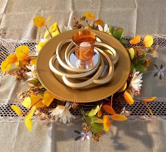 Make Fall \/ Thanksgiving Center Piece & Sew a Table Mat Workshop