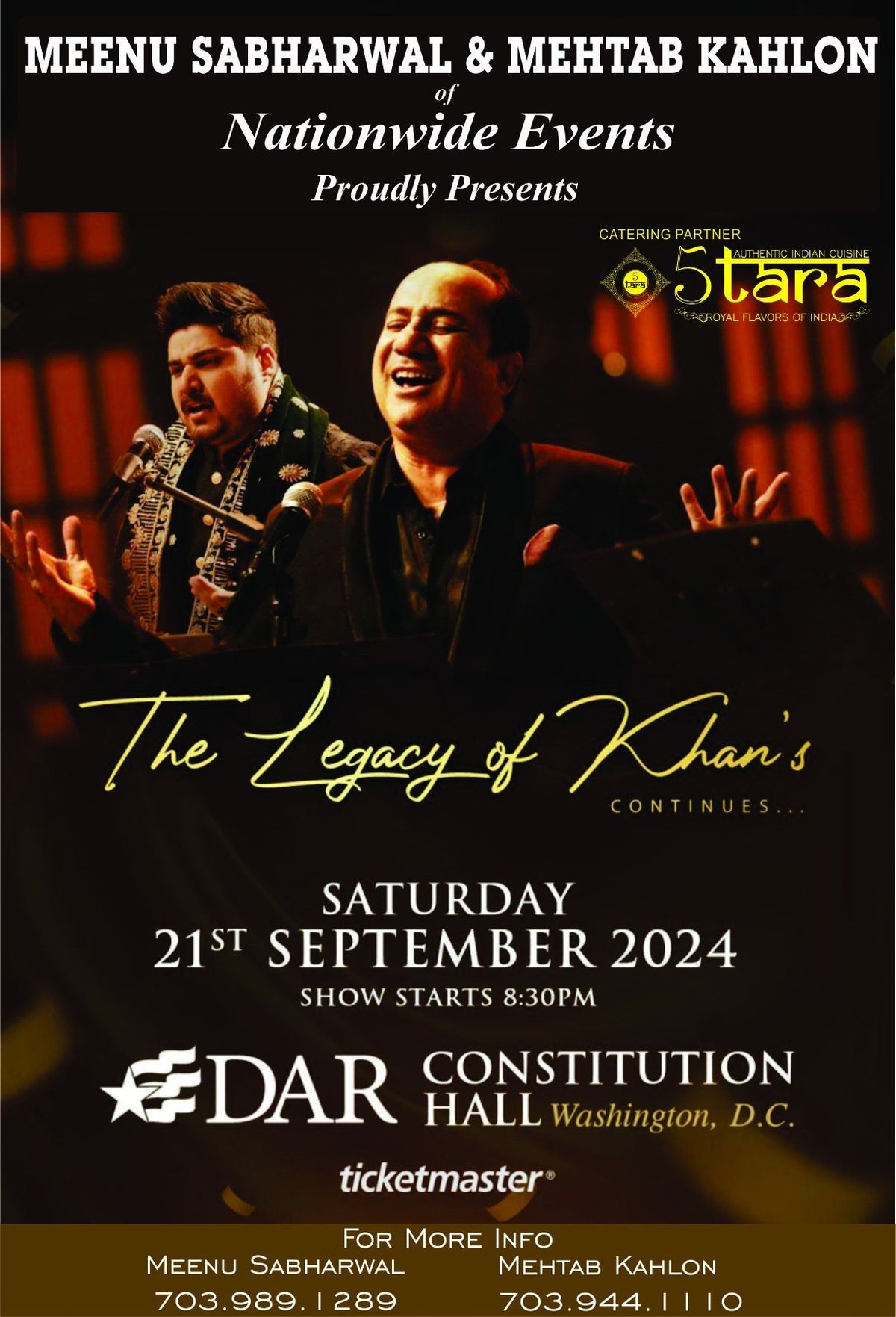 Rahat Fateh Ali Khan \u201cThe Legacy of Khan\u2019s Continues\u201d