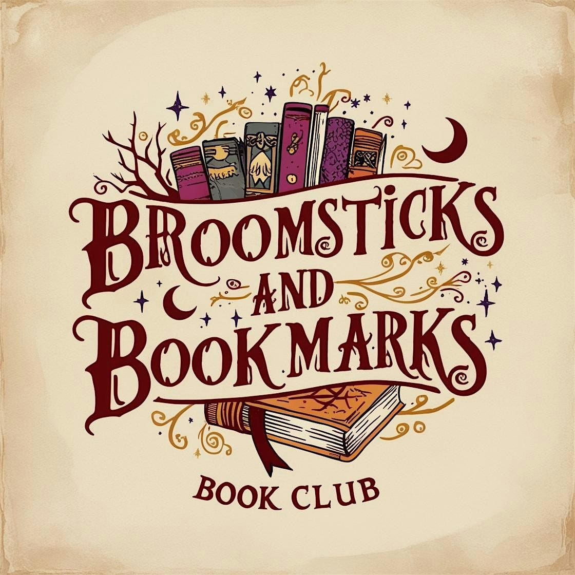 Broomsticks and Bookmarks Witchy BookClub