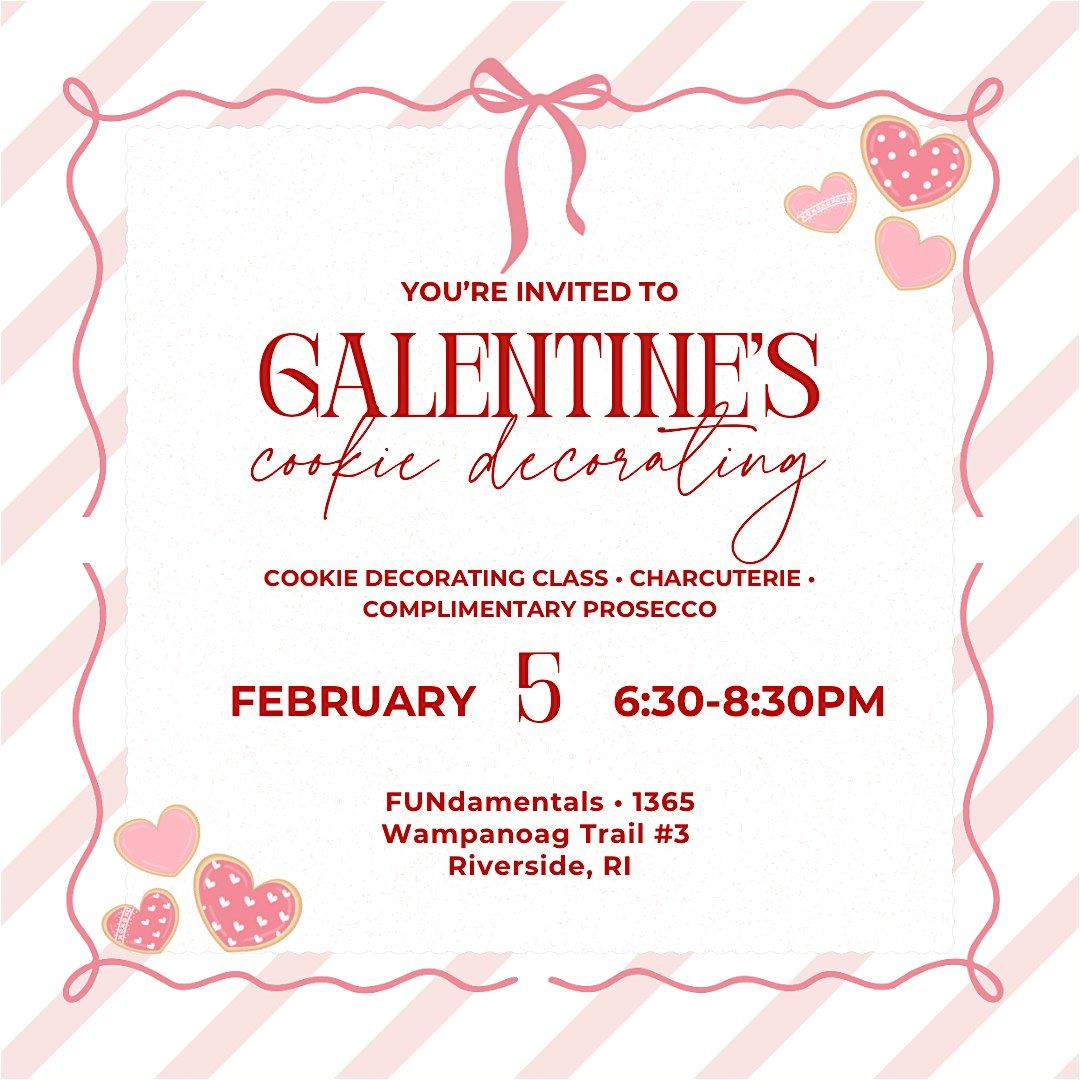 GALENTINE\u2019S COOKIE WORKSHOP